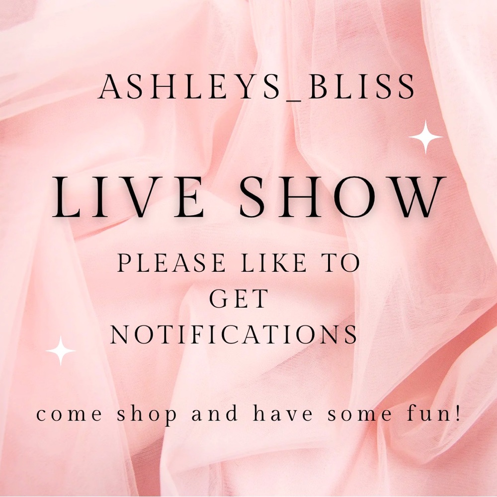 COPY🚨LIVE SHOW🚨Please like and share to be notified when I go live 💕.